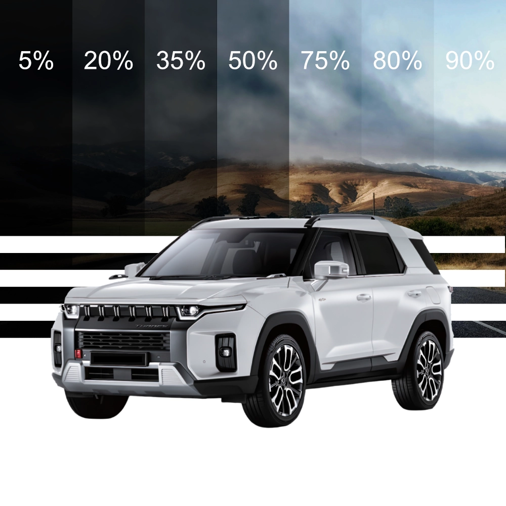 Folie protectie solara pre-taiata pentru geamuri auto SsangYong