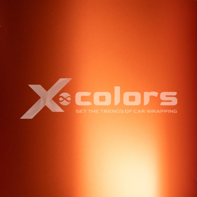 PPF-3230 Matte Chrome Metal Hibiscus Orange