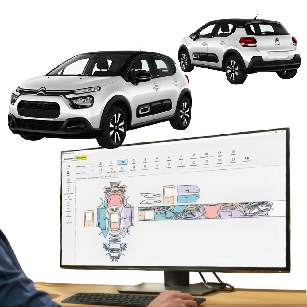 KIT Folii PPF pretaiate Citroen