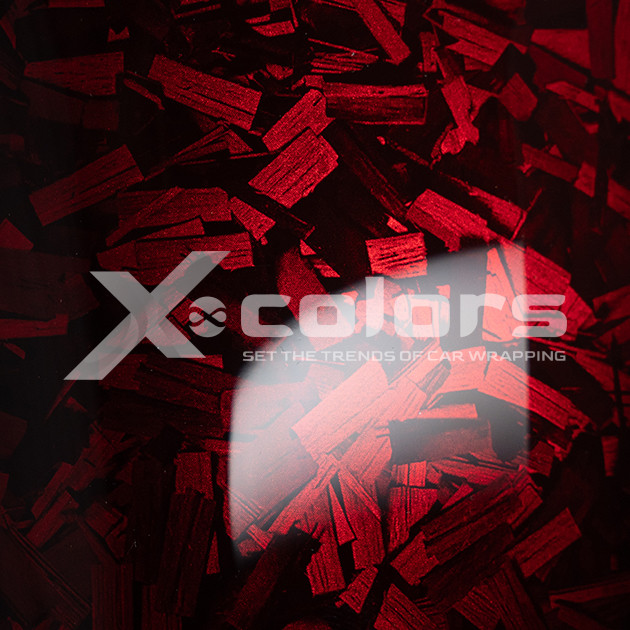 PPF-3069 Forged Carbon Red Carcon