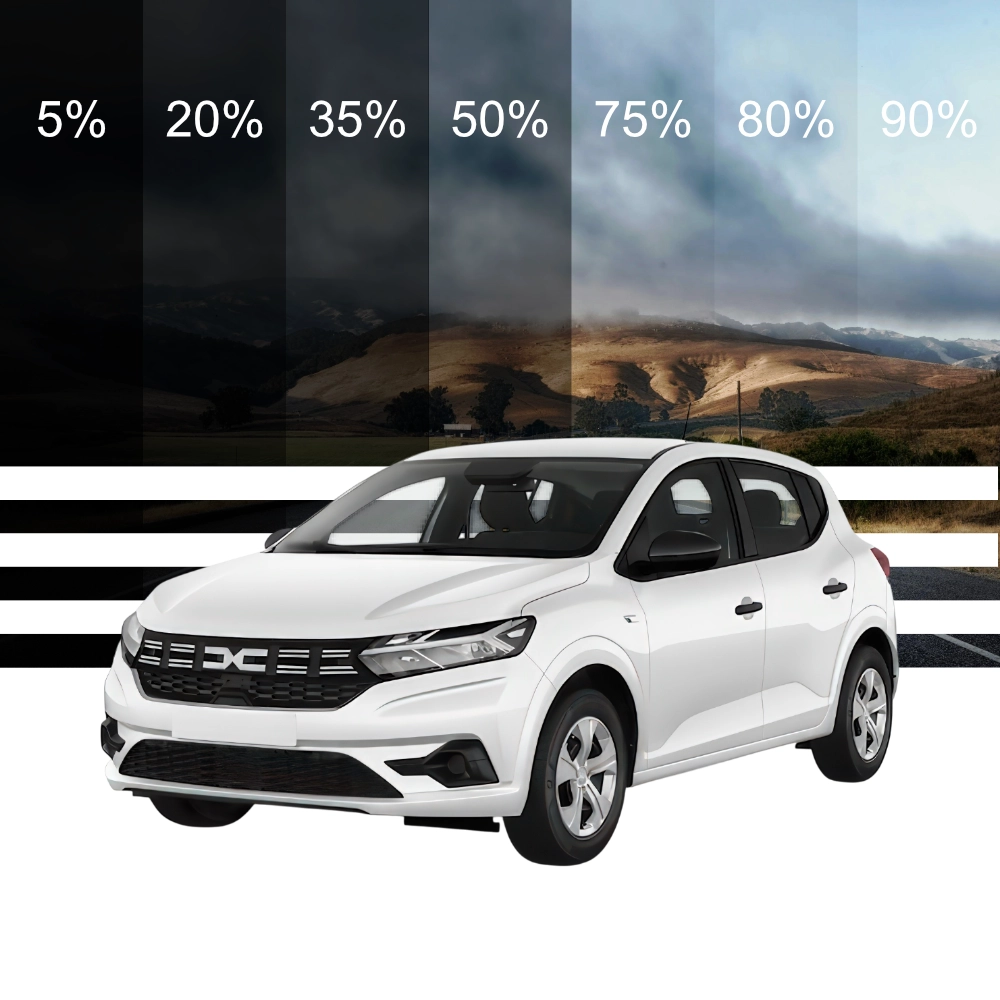 Folie protectie solara pre-taiata pentru geamuri auto Dacia
