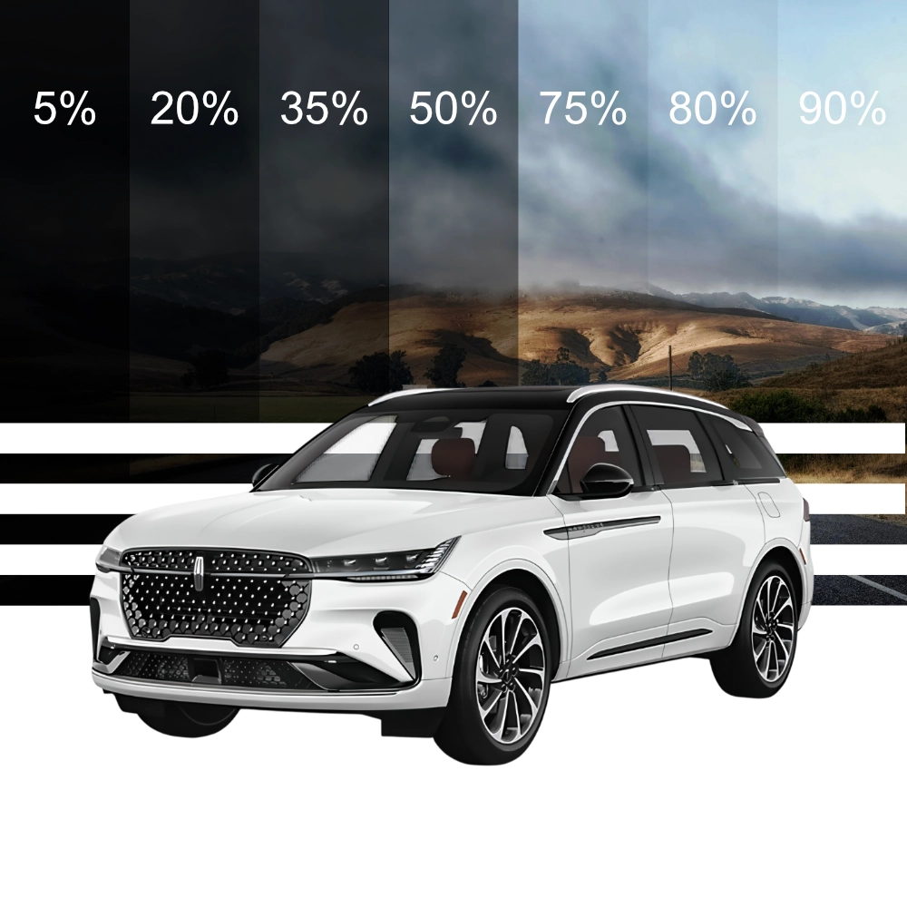 Folie protectie solara pre-taiata pentru geamuri auto Lincoln