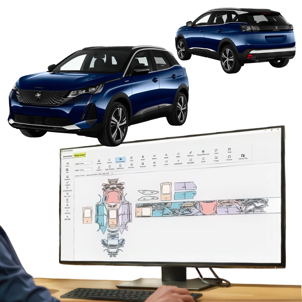 KIT Folii PPF pretaiate Peugeot