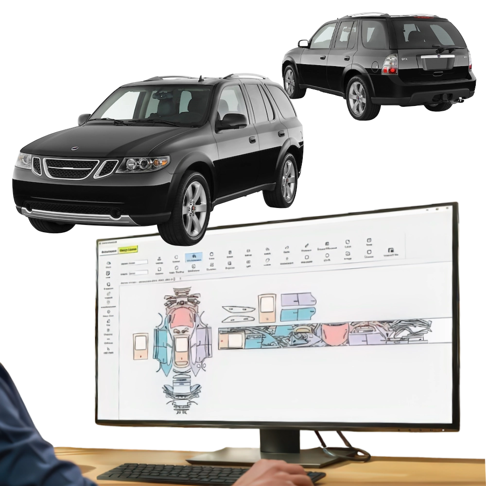 KIT Folii PPF pretaiate Saab