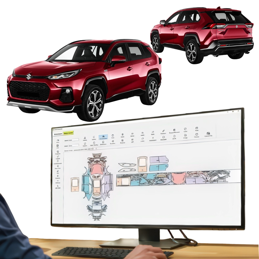 KIT Folii PPF pretaiate Suzuki