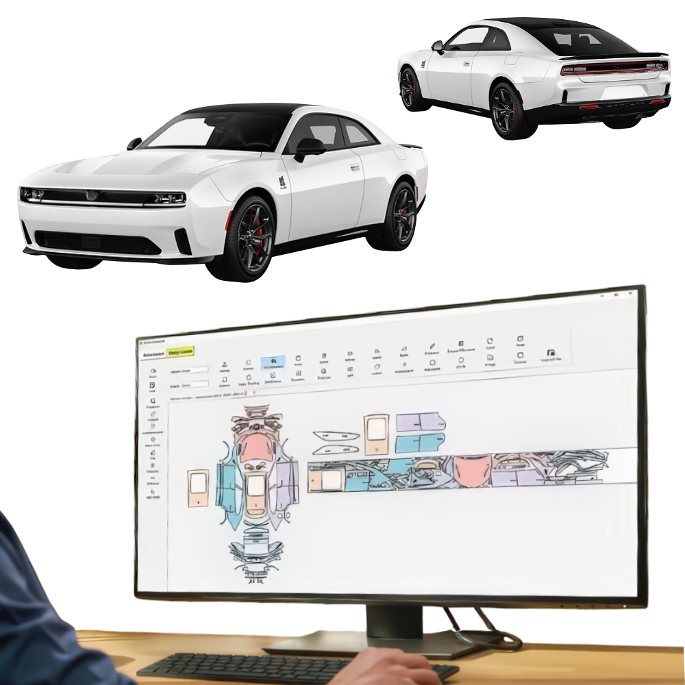 KIT Folii PPF pretaiate Dodge