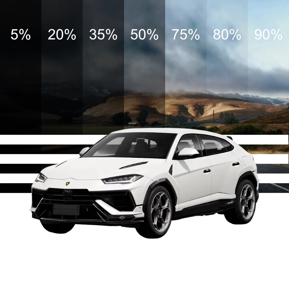 Folie protectie solara pre-taiata pentru geamuri auto Lamborghini