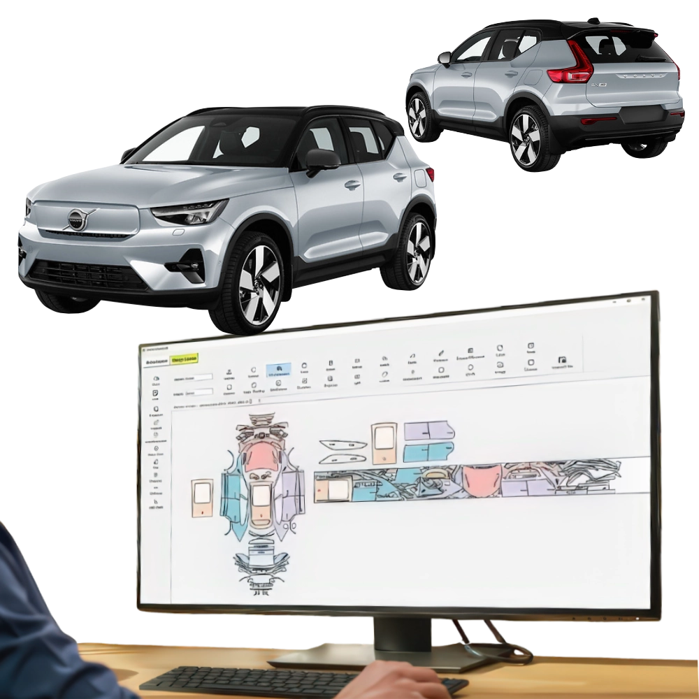 KIT Folii PPF pretaiate Volvo