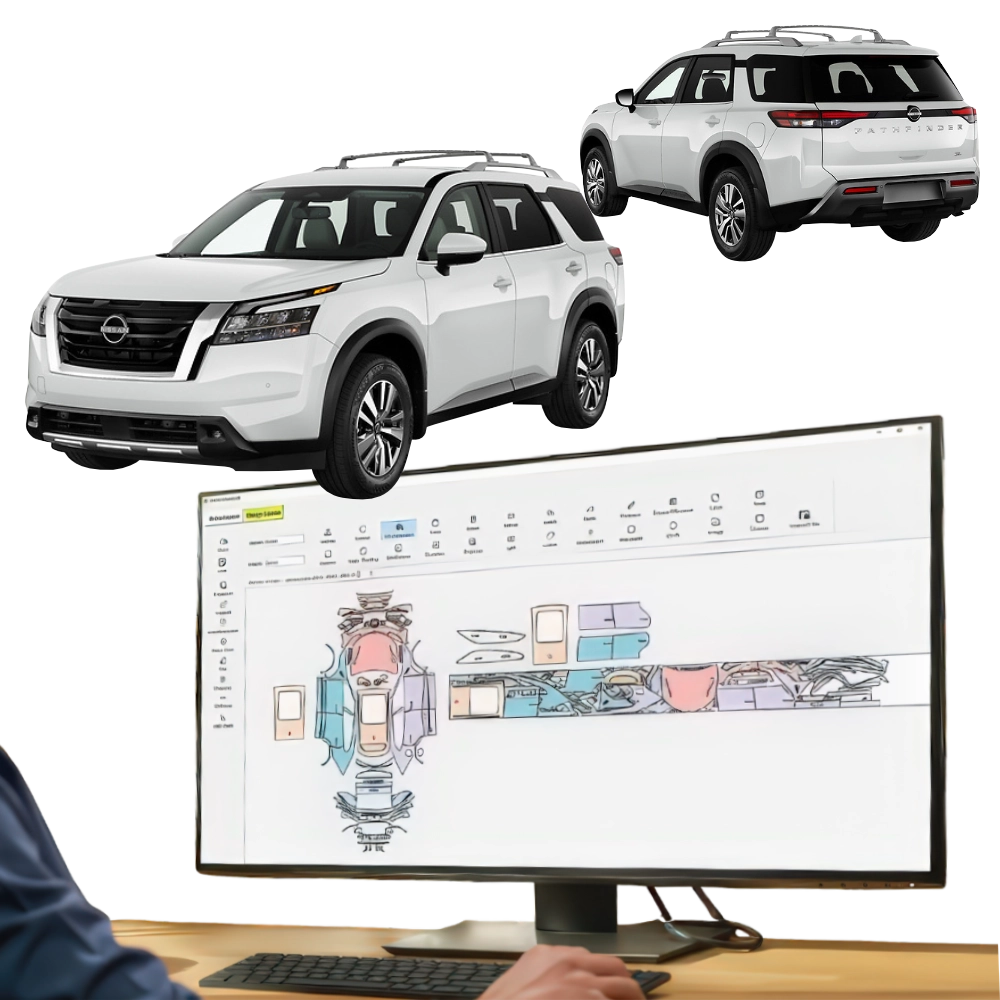 KIT Folii PPF pretaiate Nissan