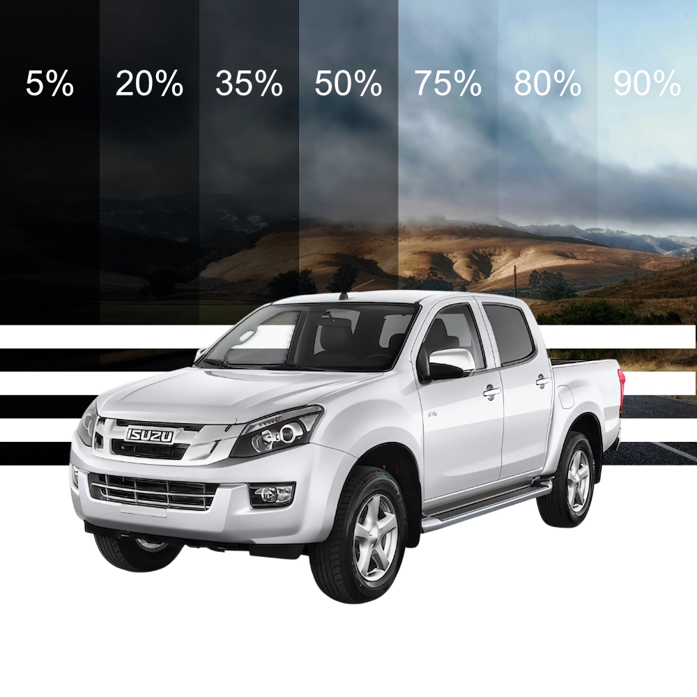 Folie protectie solara pre-taiata pentru geamuri auto Isuzu