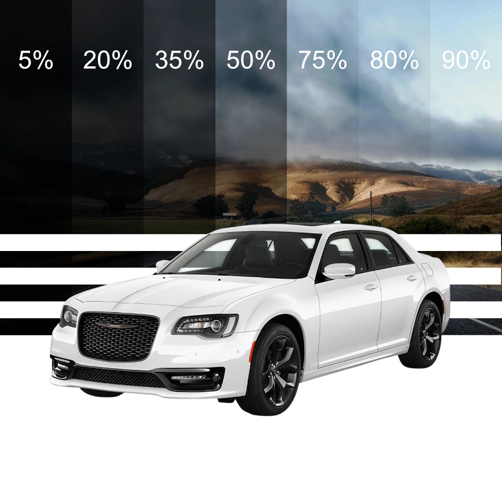 Folie protectie solara pre-taiata pentru geamuri auto Chrysler