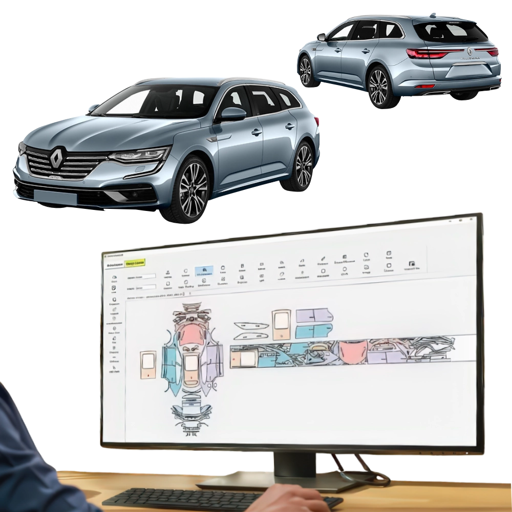 KIT Folii PPF pretaiate Renault