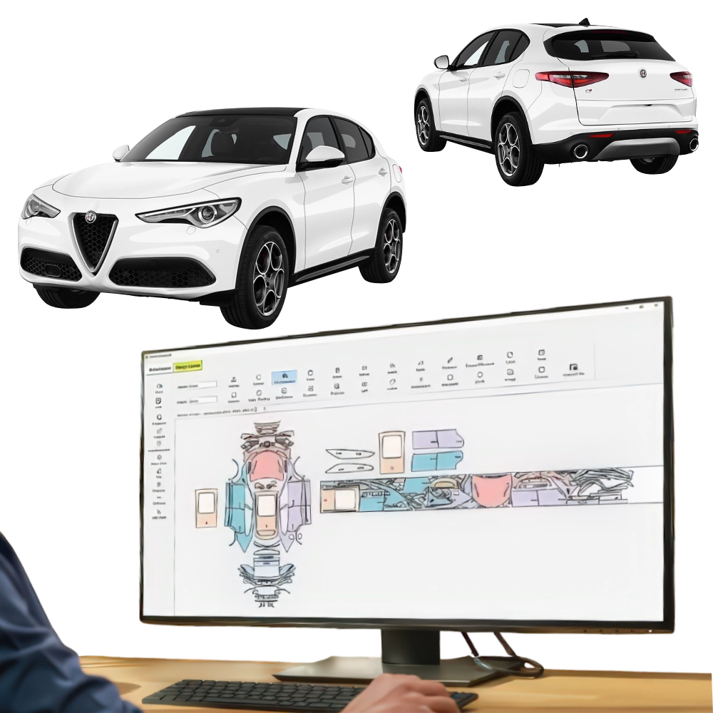 Kit Folii PPF pretaiate Alfa Romeo