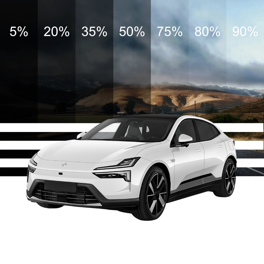Folie protectie solara pre-taiata pentru geamuri auto Polestar