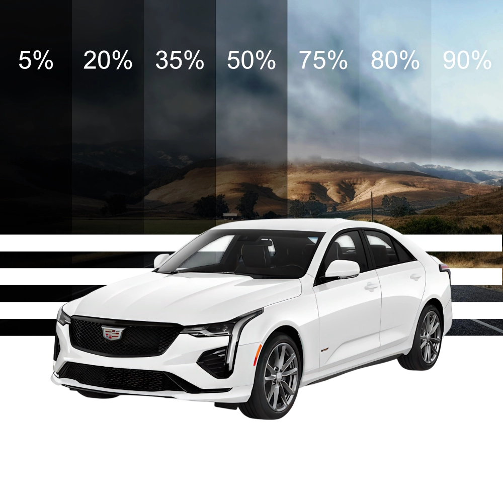 Folie protectie solara pre-taiata pentru geamuri auto Cadillac