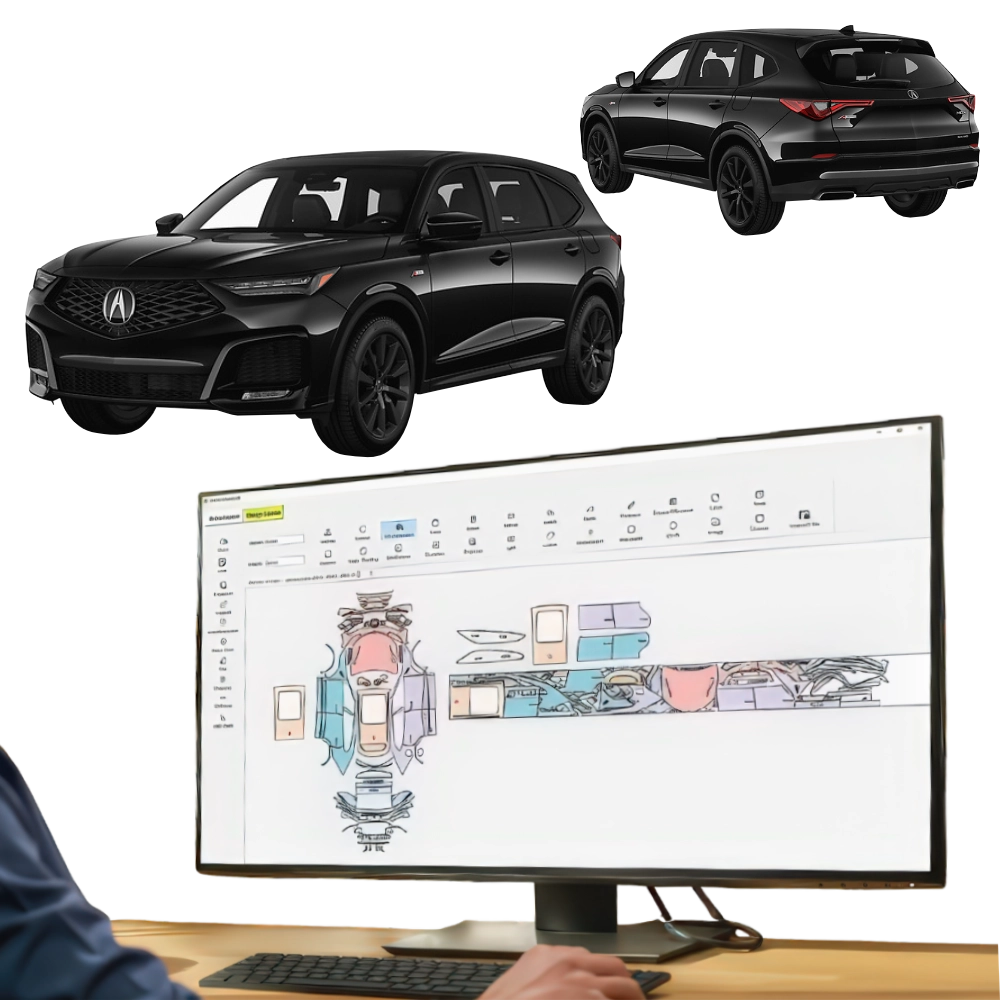 KIT Folii PPF pretaiate Acura