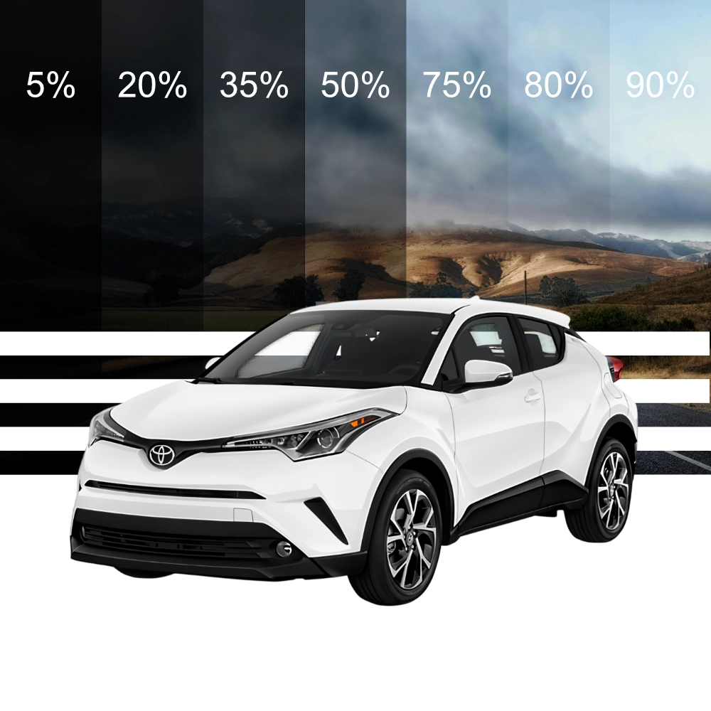 Folie protectie solara pre-taiata pentru geamuri auto Toyota
