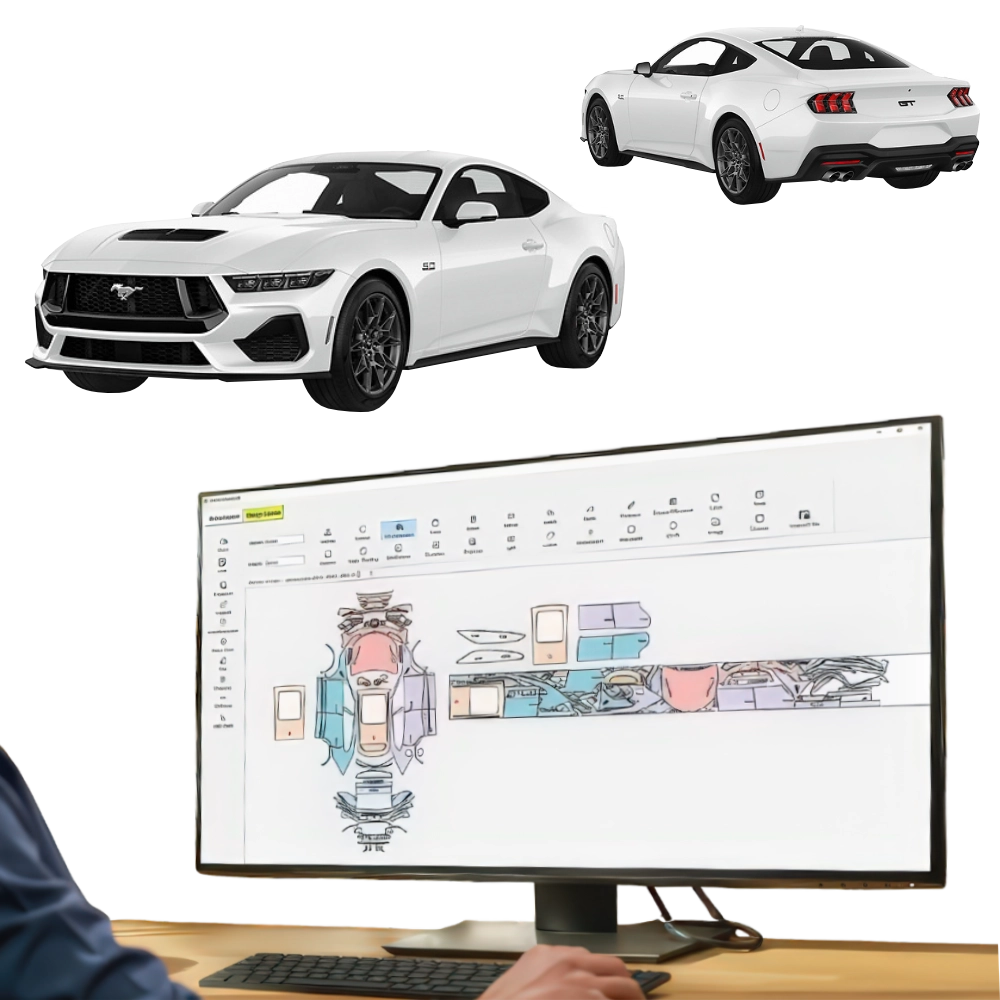 KIT Folii PPF pretaiate Ford