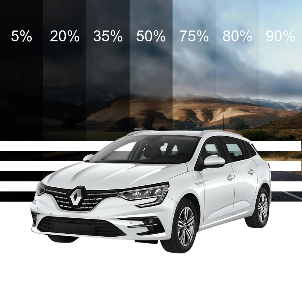 Folie protectie solara pre-taiata pentru geamuri auto Renault