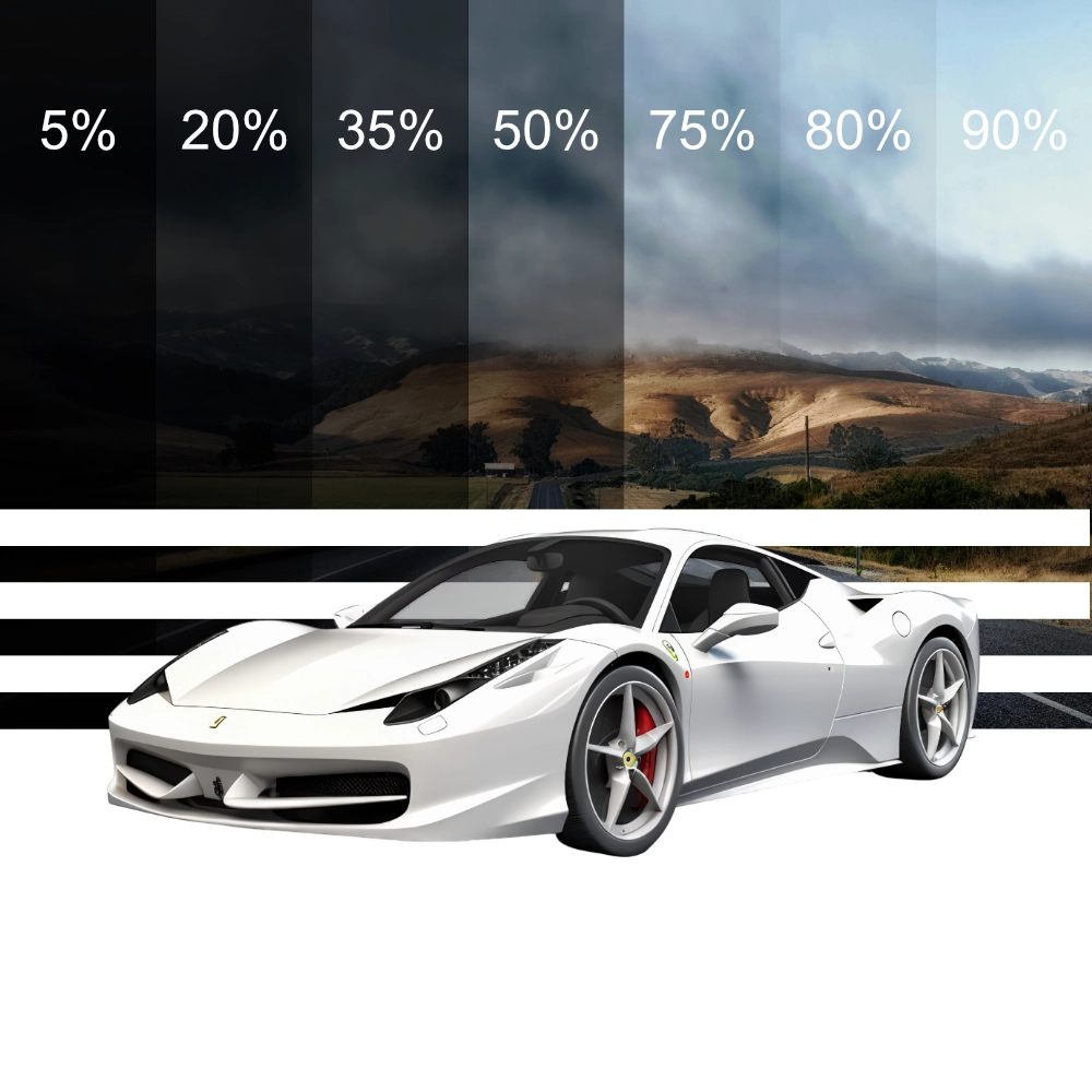 Folie protectie solara pre-taiata pentru geamuri auto Ferrari