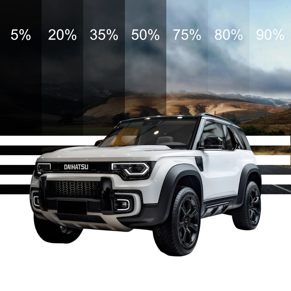 Folie protectie solara pre-taiata pentru geamuri auto Daihatsu