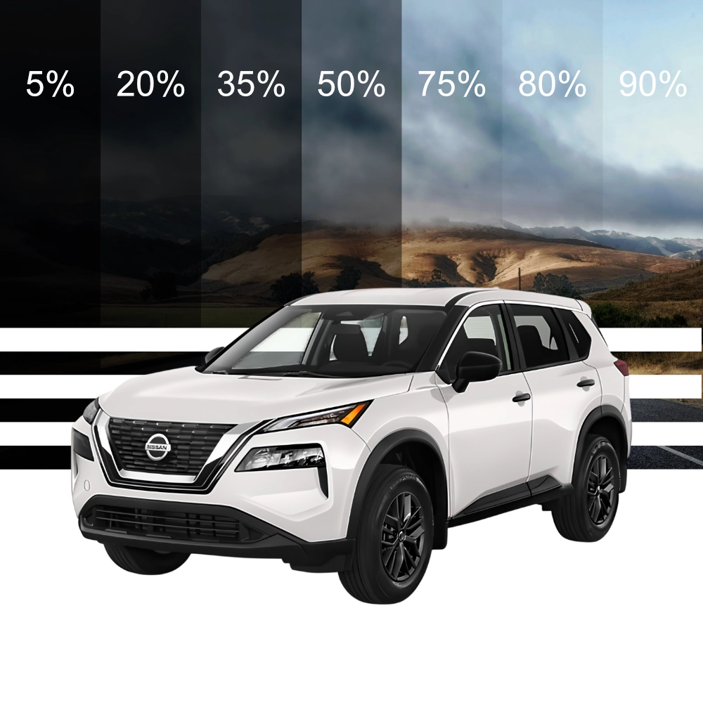 Folie protectie solara pre-taiata pentru geamuri auto Nissan