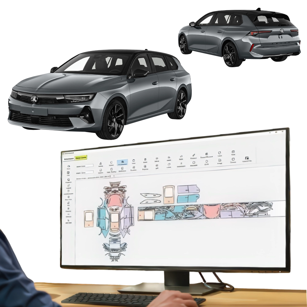 KIT Folii PPF pretaiate Vauxhall