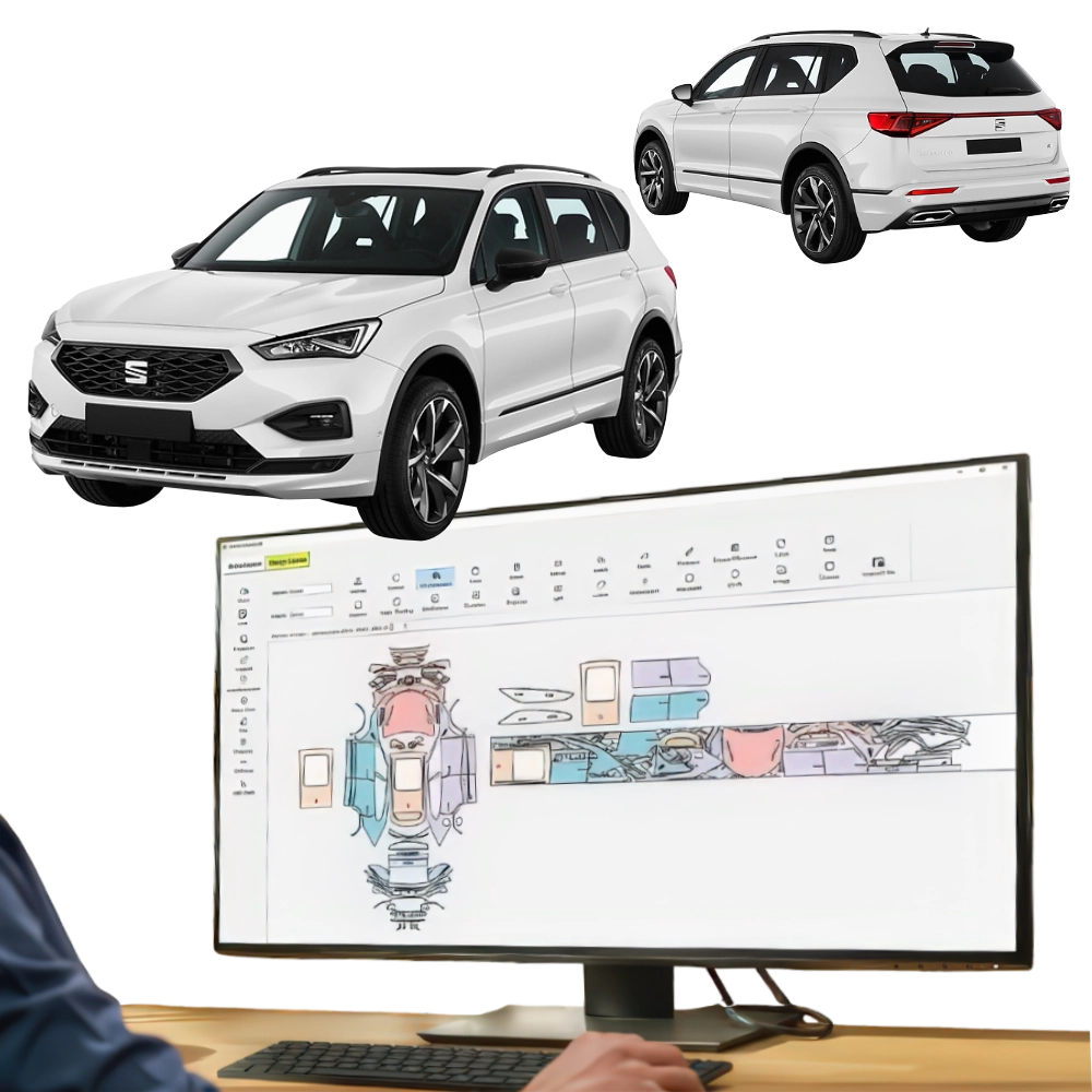 KIT Folii PPF pretaiate Seat