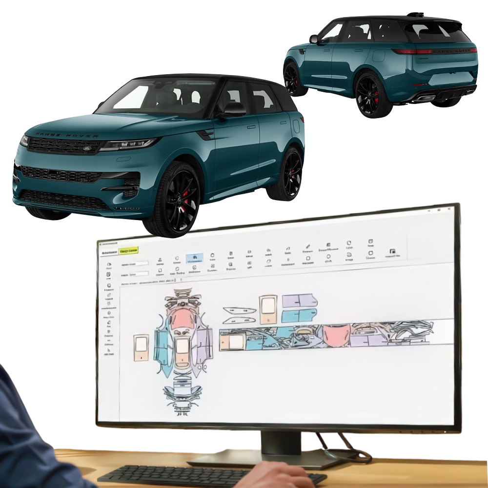 KIT Folii PPF pretaiate Land Rover