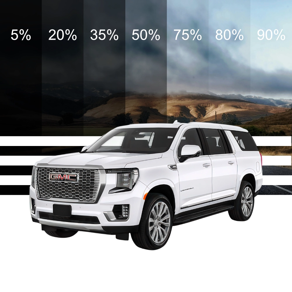 Folie protectie solara pre-taiata pentru geamuri auto GMC